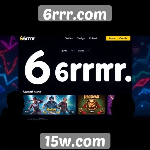 Análise da interface do usuário do 6rrr.com